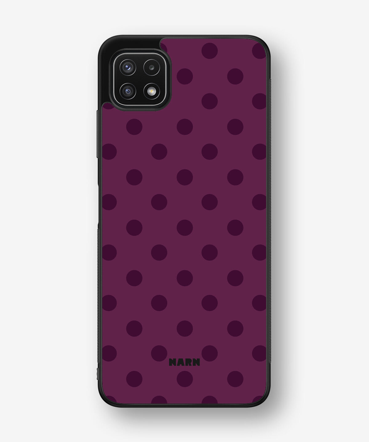 Samsung Galaxy A22 4G Hard Case – Plum - View 1