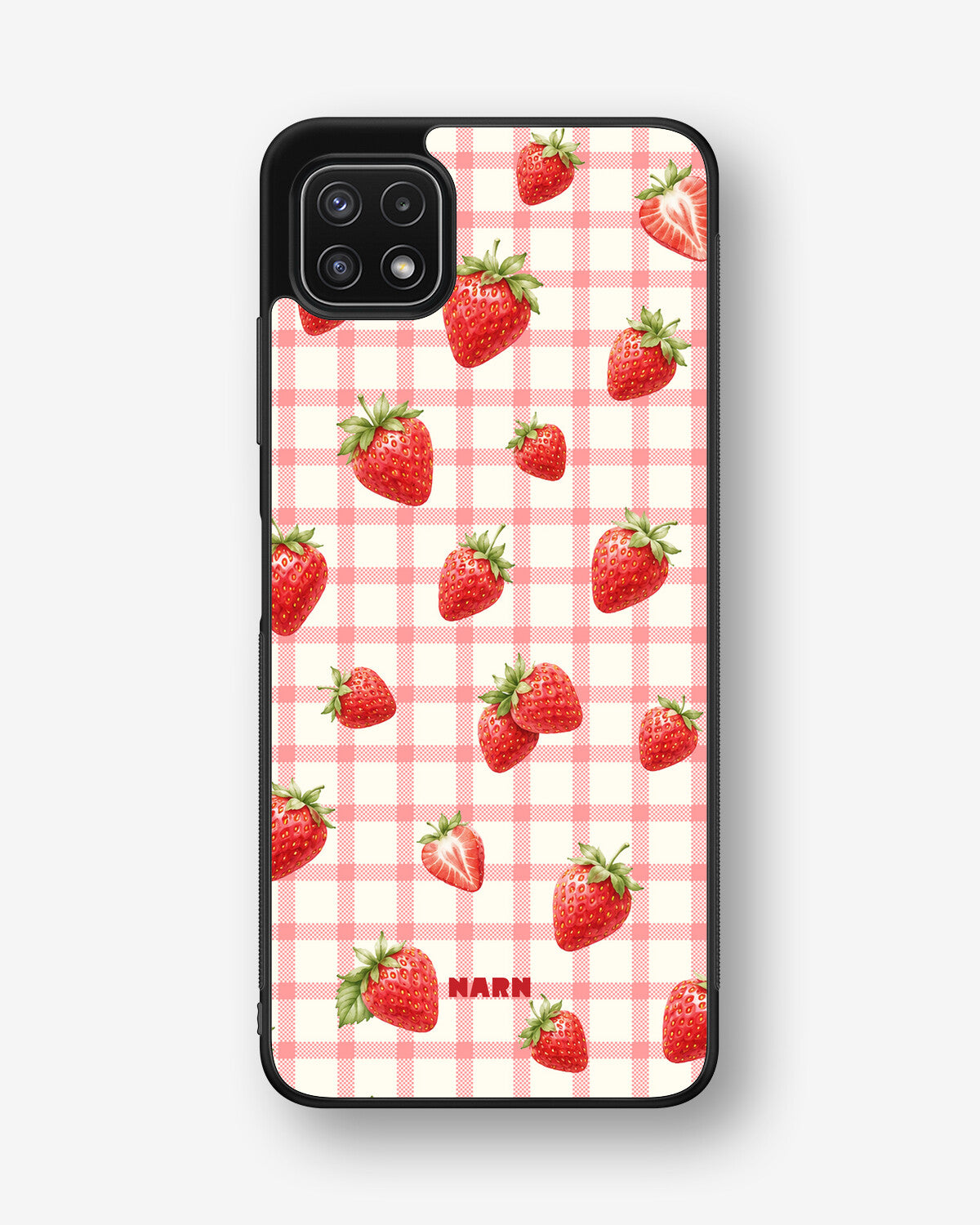 Samsung Galaxy A22 4G Hard Case – Strawbella - View 1