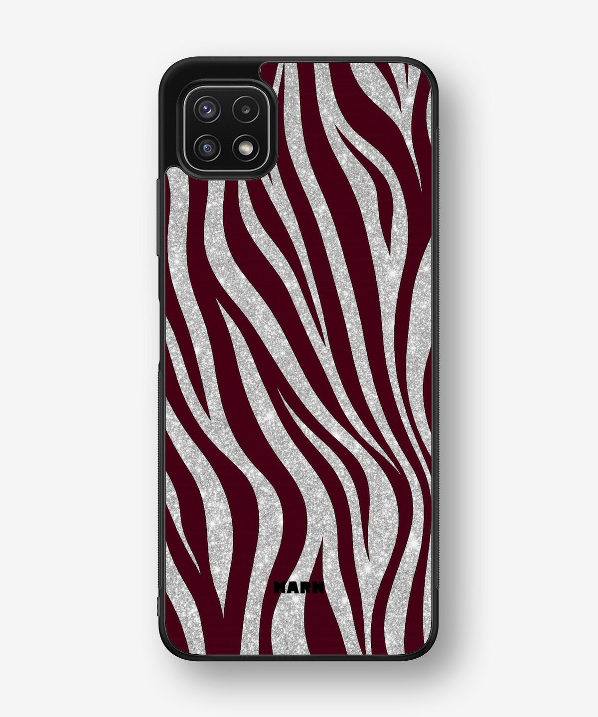 Samsung Galaxy A22 4G Hard Case – Velvet Zebra - View 1