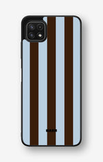 Samsung Galaxy A22 5G Hard Case – Bistro Stripes - View 1