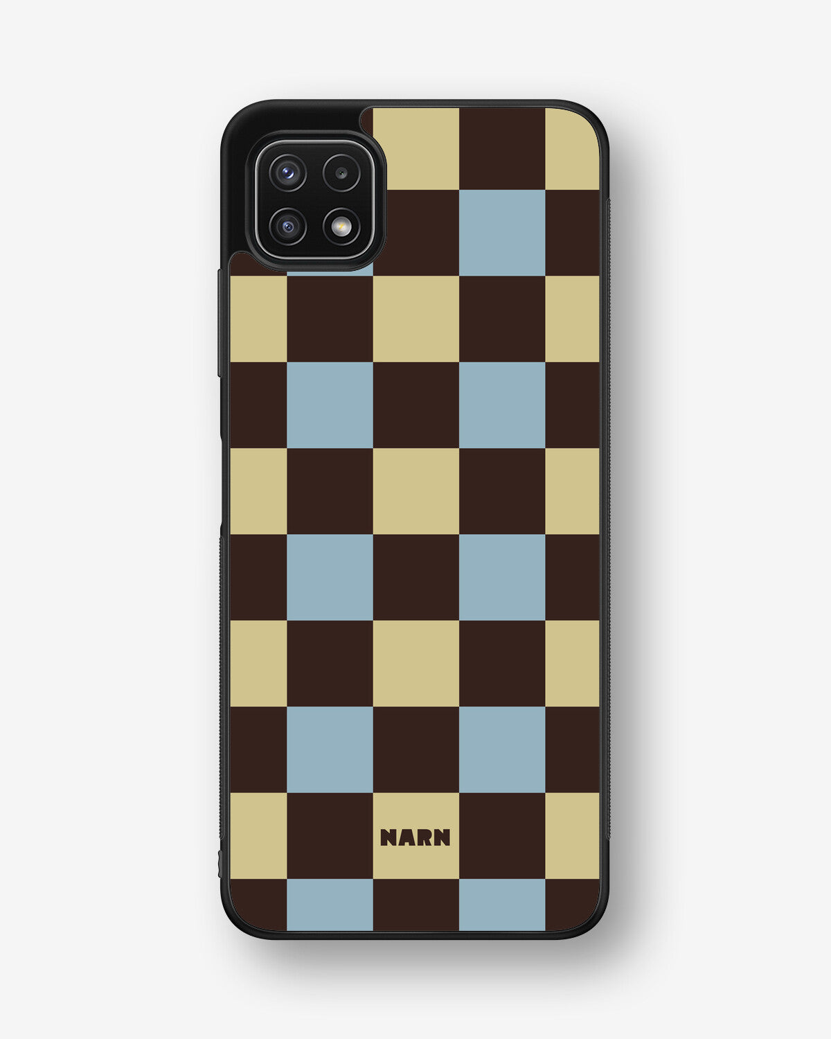 Samsung Galaxy A22 5G Hard Case – Butter Check - View 1