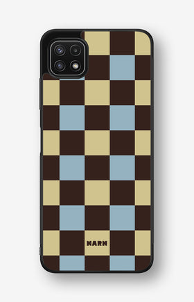 Samsung Galaxy A22 5G Hard Case – Butter Check - View 1
