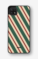 Samsung Galaxy A22 5G Hard Case – Candy Stripe - View 1