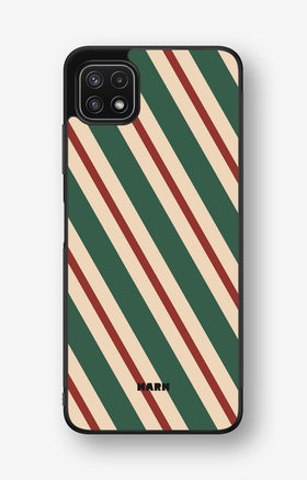Samsung Galaxy A22 5G Hard Case – Candy Stripe - View 1