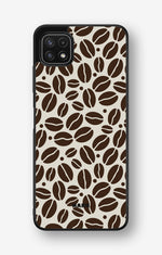 Samsung Galaxy A22 5G Hard Case – Coffee Beans - View 1