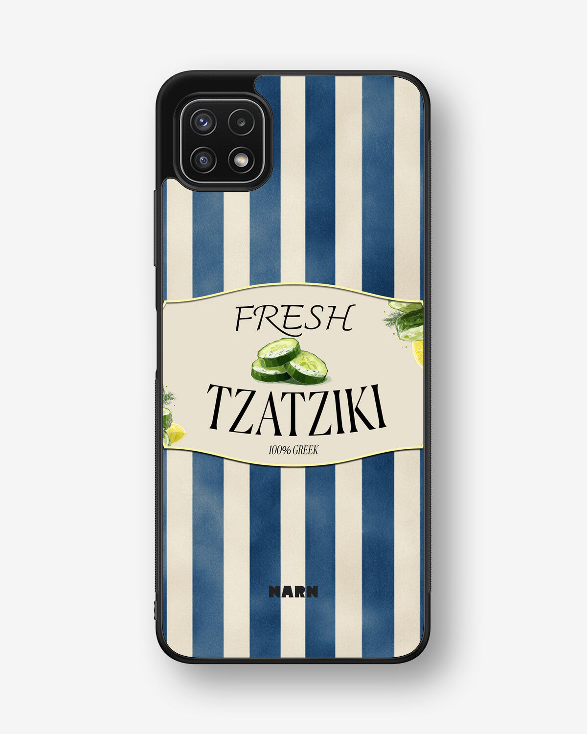 Samsung Galaxy A22 5G Hard Case – Greek Blues - View 1