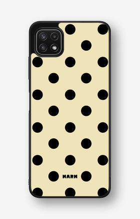 Samsung Galaxy A22 5G Hard Case – Honey Dots - View 1
