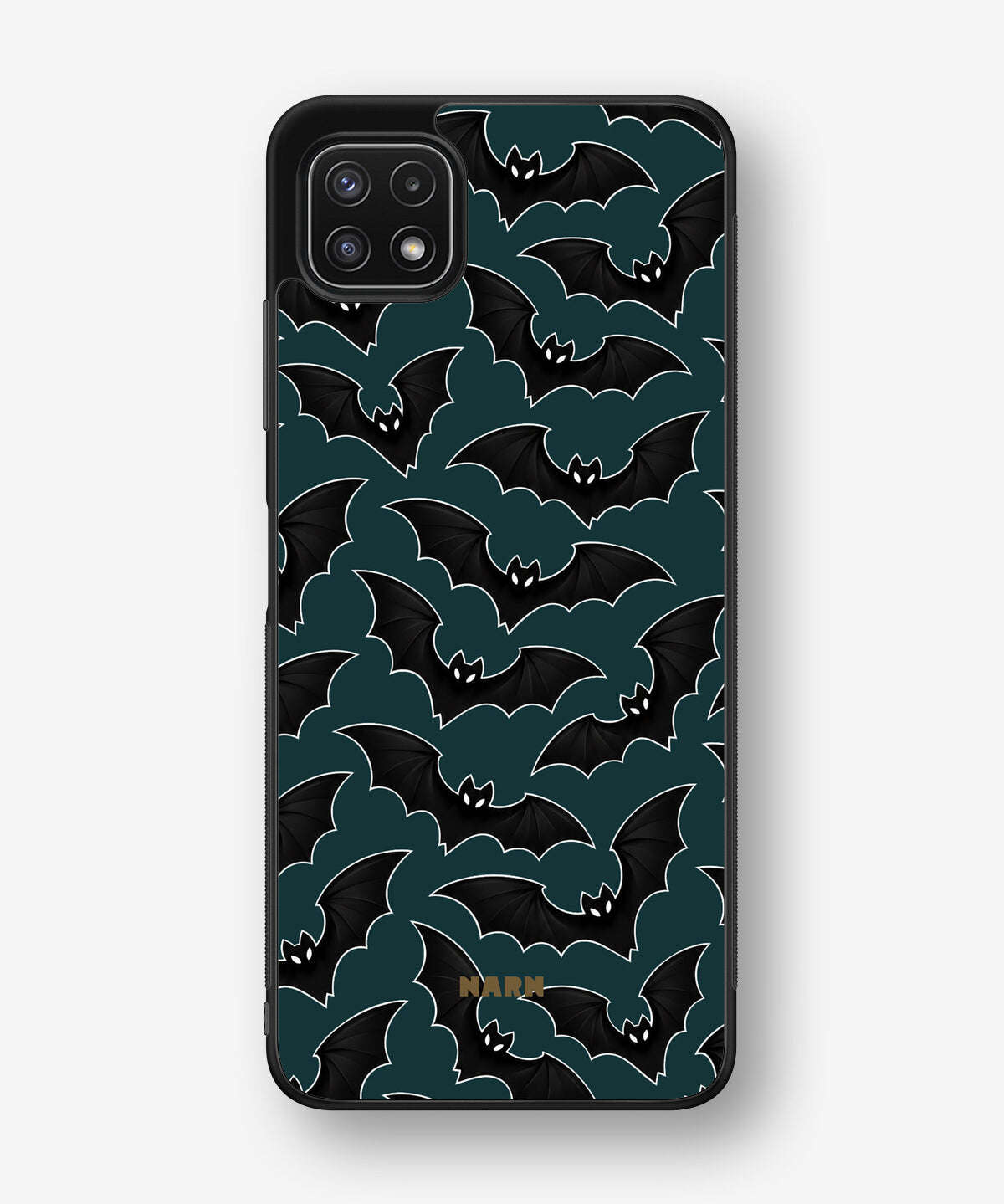Samsung Galaxy A22 5G Hard Case – Midnight Bats - View 1