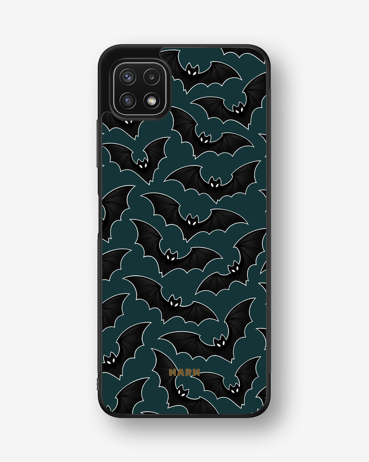Samsung Galaxy A22 5G Hard Case – Midnight Bats - View 1
