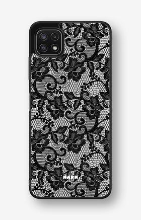 Samsung Galaxy A22 5G Hard Case – Midnight Lace - View 1
