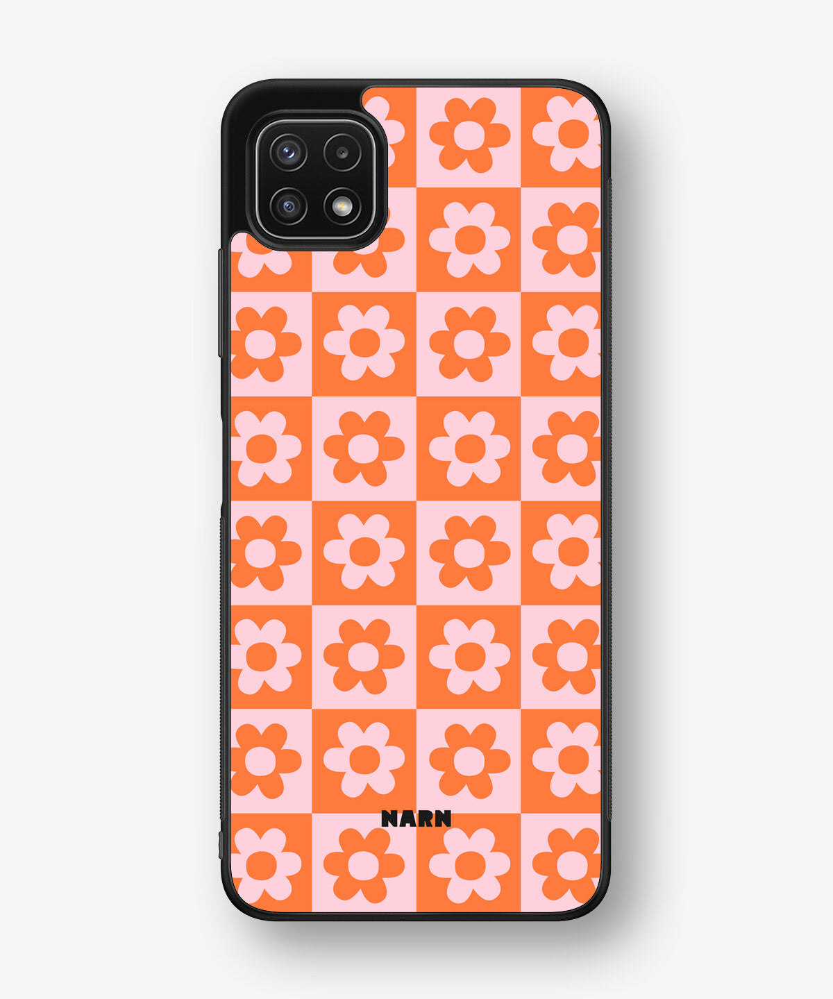 Samsung Galaxy A22 5G Hard Case – Peach Petals - View 1