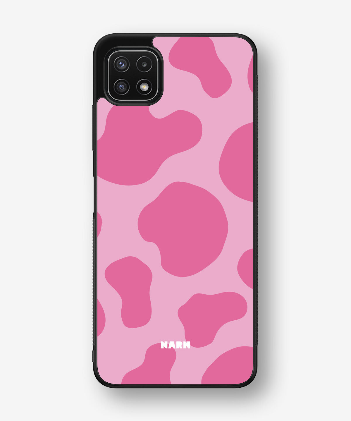 Samsung Galaxy A22 5G Hard Case – Pink Moo - View 1