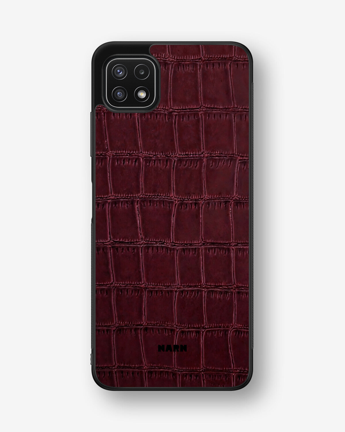 Samsung Galaxy A22 5G Hard Case – Rouge Croc - View 1