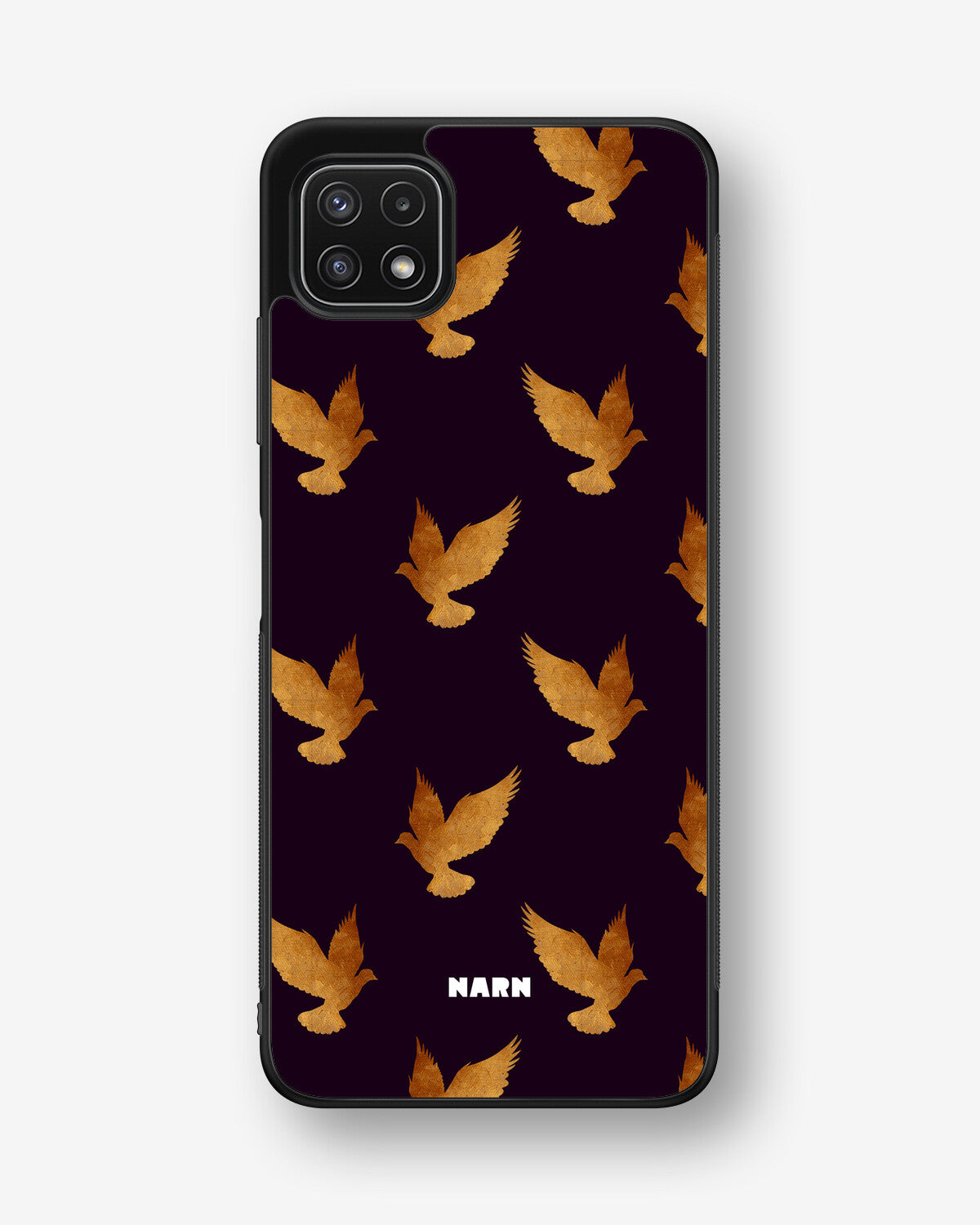 Samsung Galaxy A22 5G Hard Case – Royal Doves - View 1