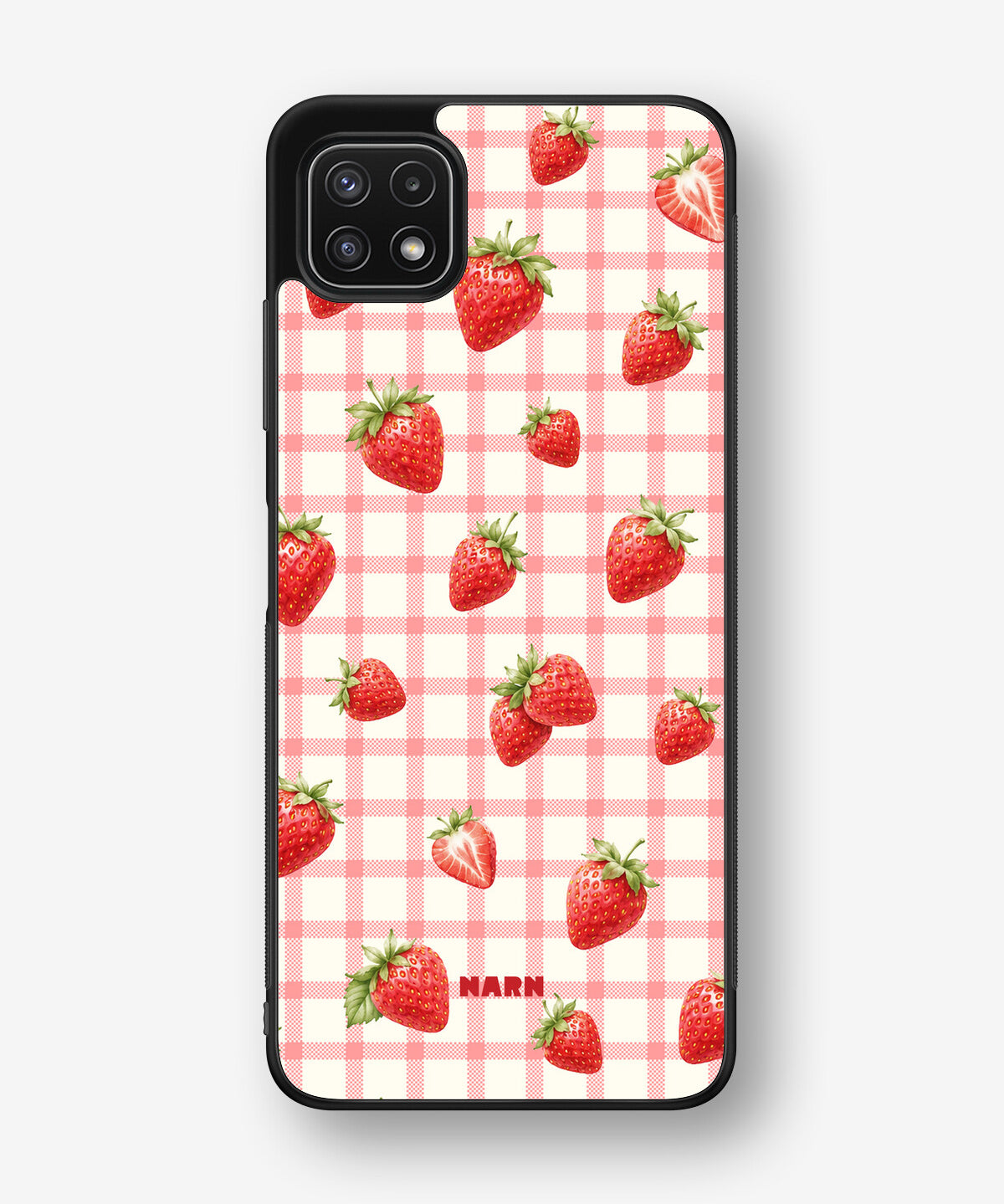 Samsung Galaxy A22 5G Hard Case – Strawbella - View 1