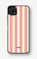 Samsung Galaxy A22 5G Hard Case – Sweet Stripe - View 1