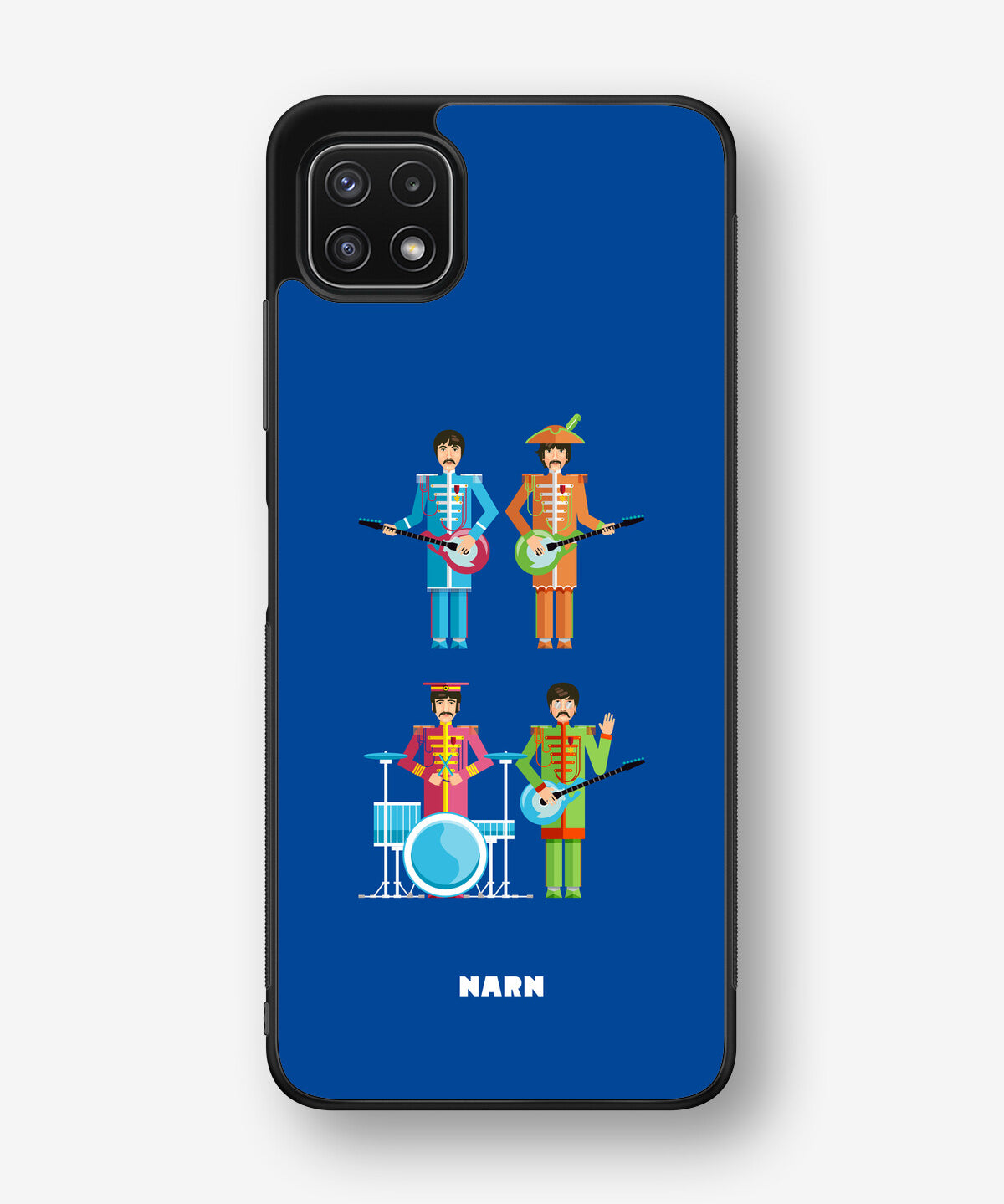 Samsung Galaxy A22 5G Hard Case – Beatles Blue - View 1