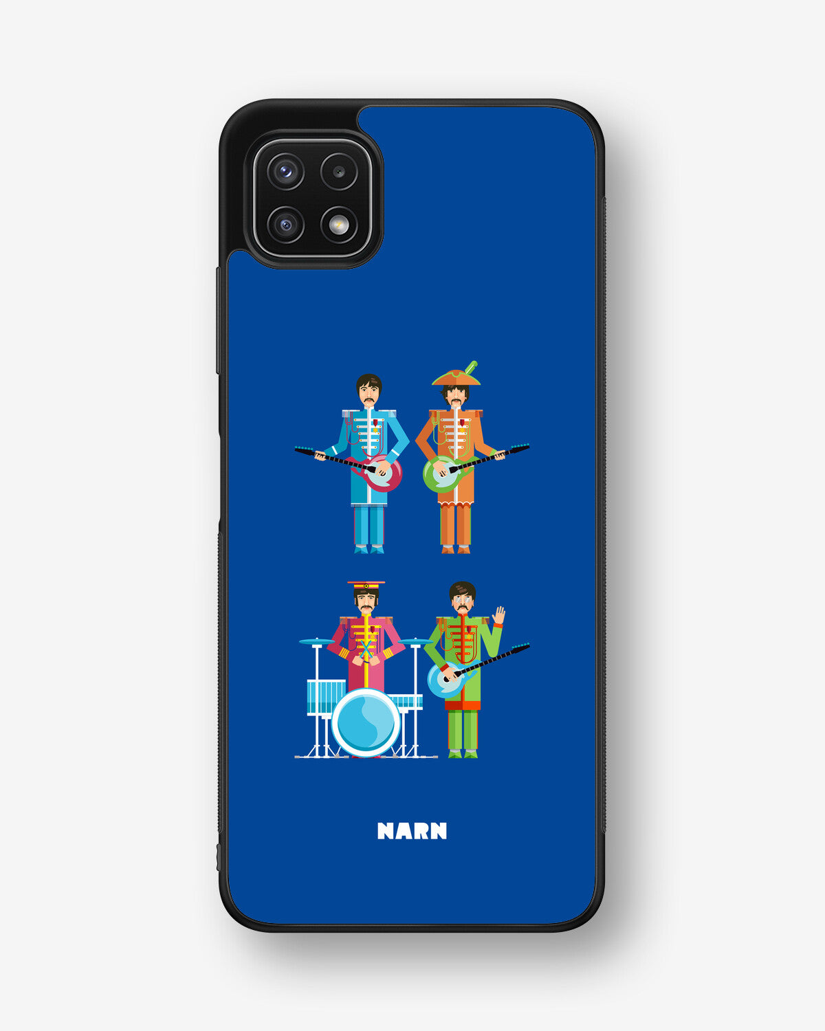 Samsung Galaxy A22 5G Hard Case – Beatles Blue - View 1