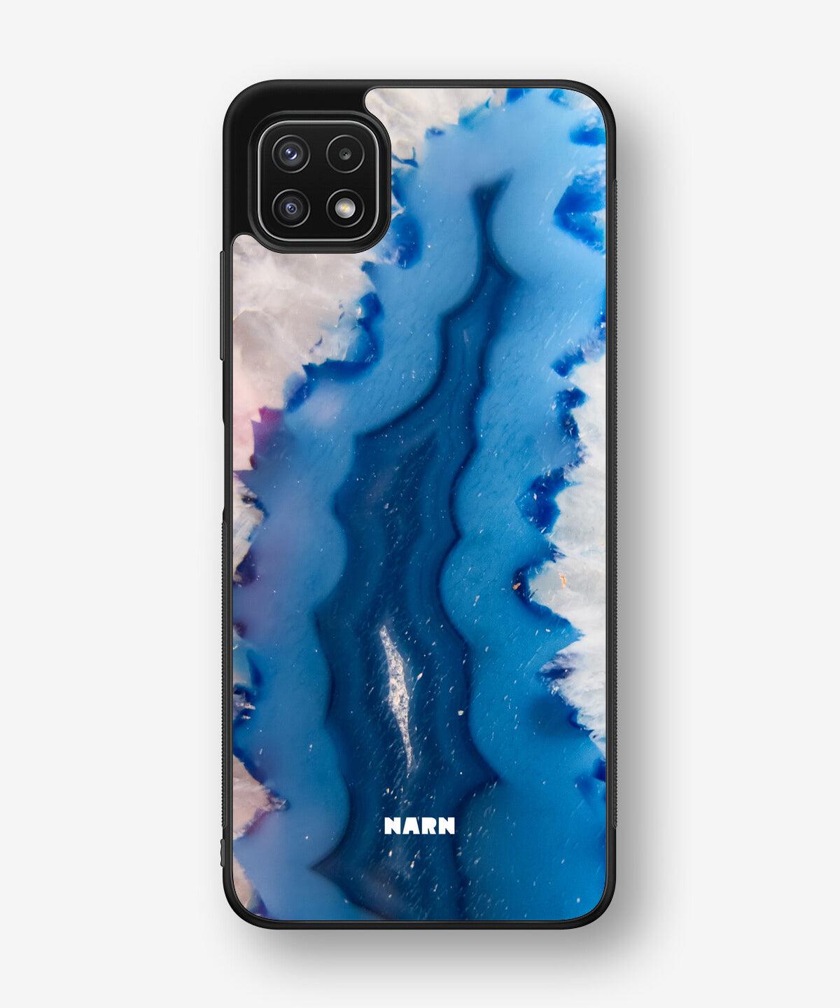 Samsung Galaxy A22 5G Hard Case – Blue Agate - View 1