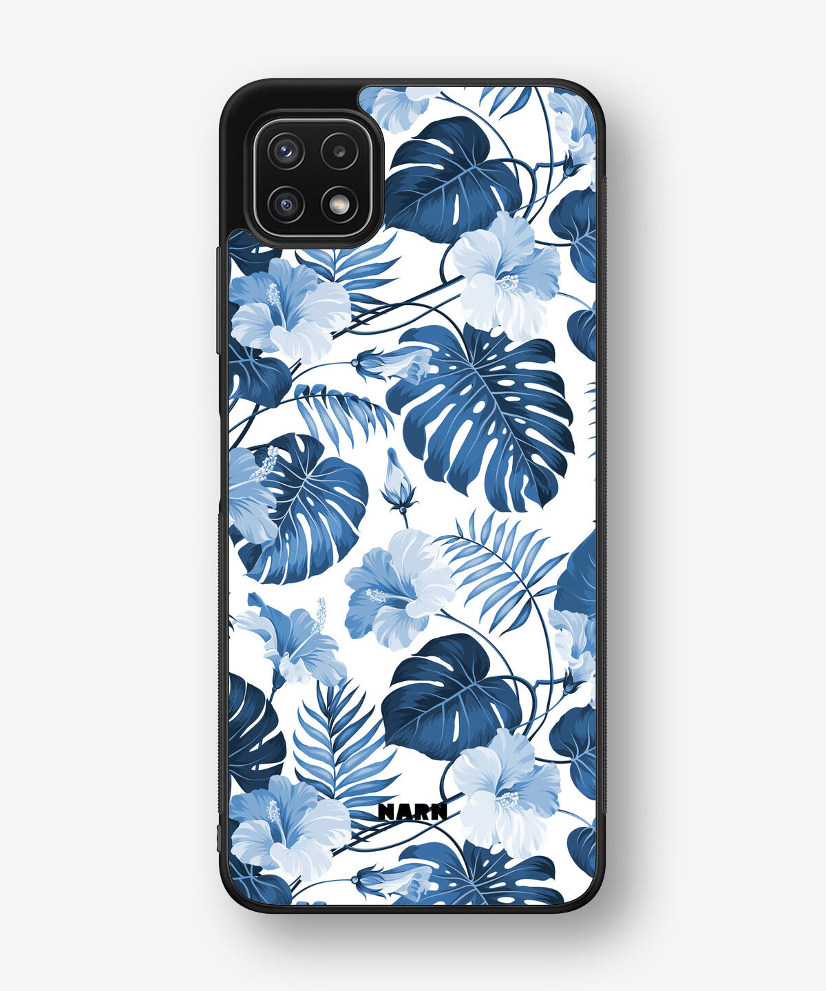 Samsung Galaxy A22 5G Hard Case – Blue Tropics - View 1