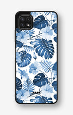 Samsung Galaxy A22 5G Hard Case – Blue Tropics - View 1