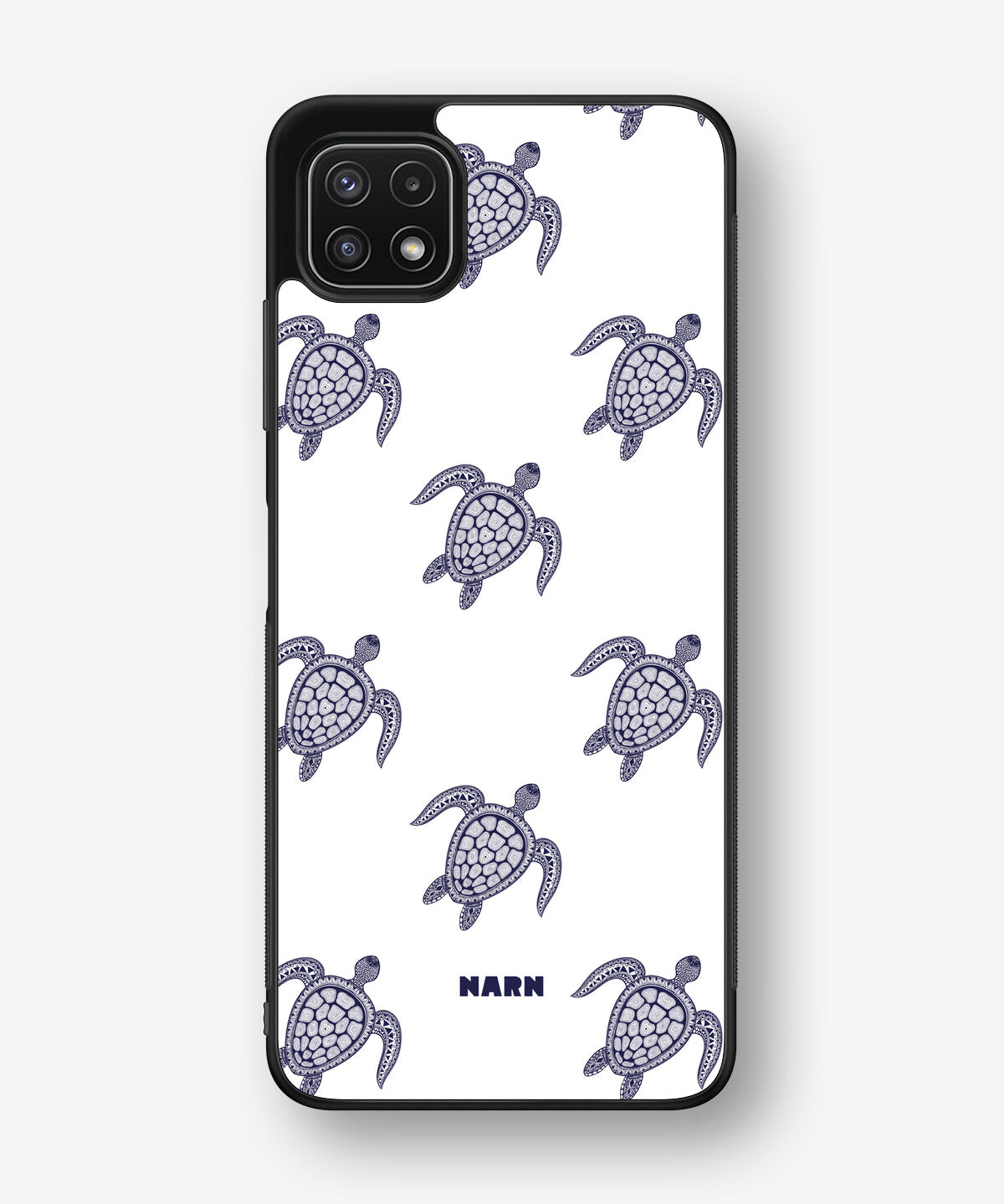 Samsung Galaxy A22 5G Hard Case – Blue Turtles - View 1