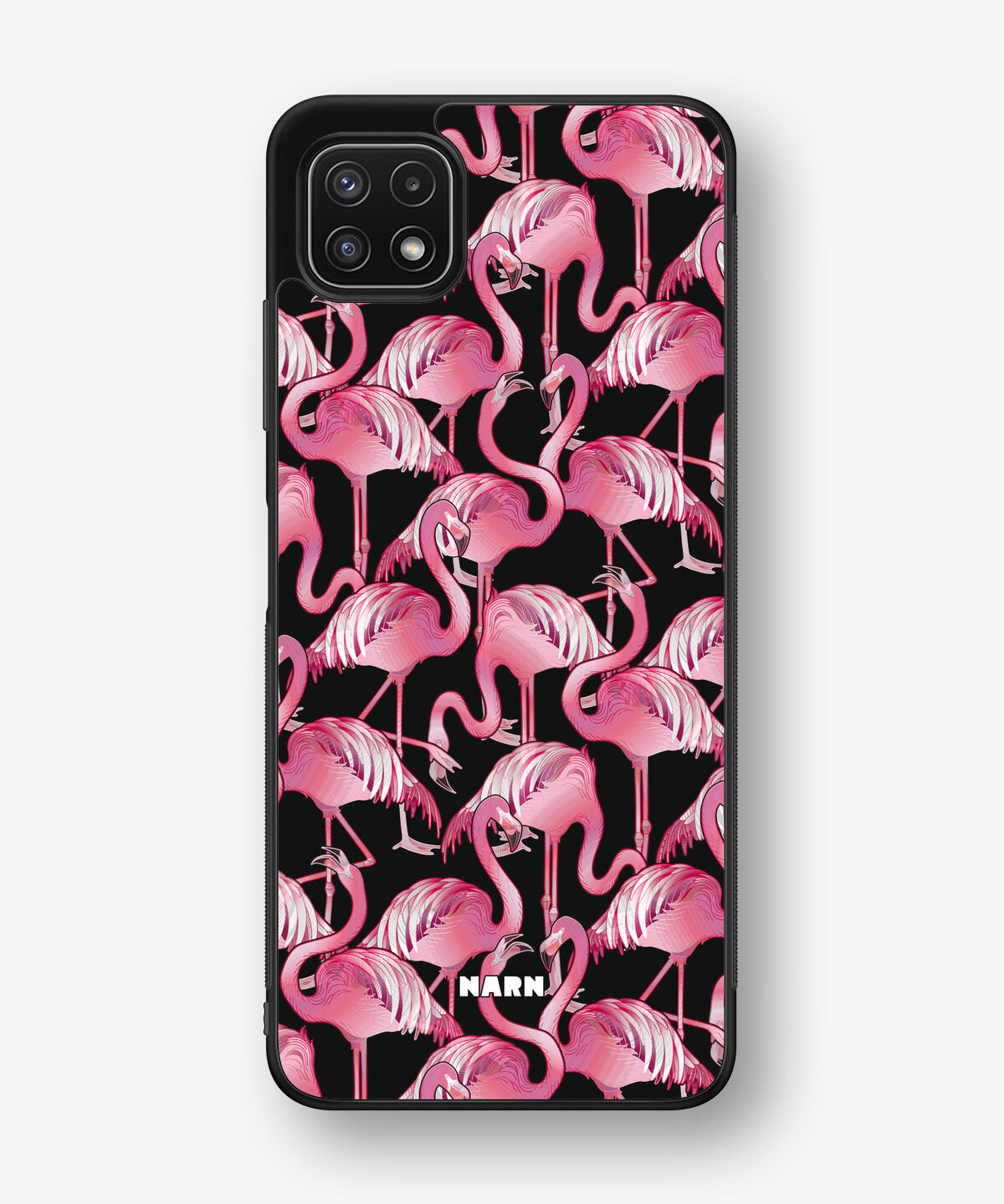 Samsung Galaxy A22 5G Hard Case – Flamingos - View 1