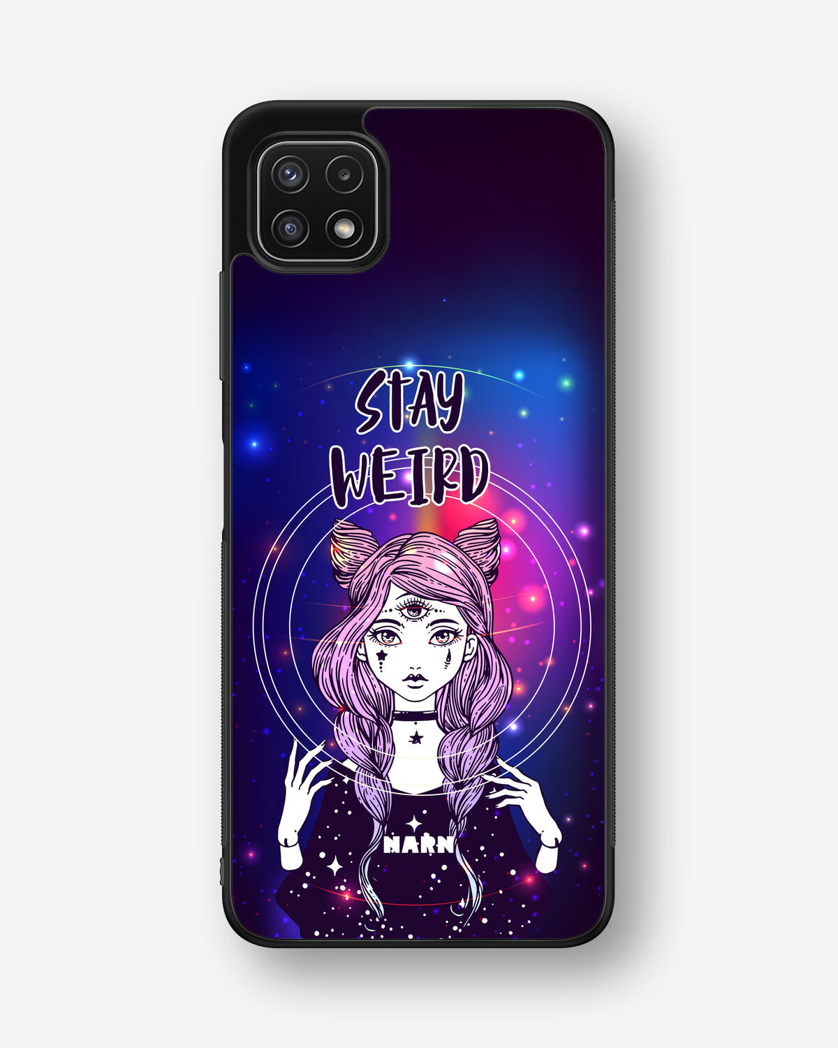 Samsung Galaxy A22 5G Hard Case – Galactic Weird - View 1