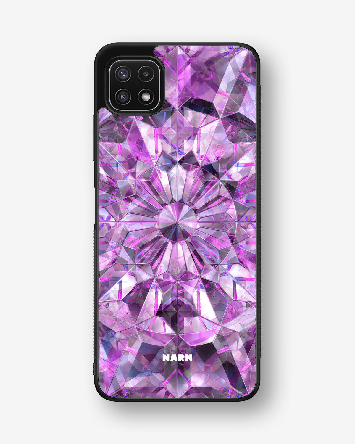 Samsung Galaxy A22 5G Hard Case – Lavender Crystals - View 1