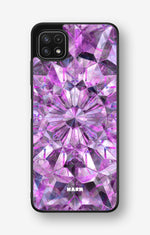 Samsung Galaxy A22 5G Hard Case – Lavender Crystals - View 1