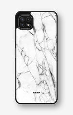 Samsung Galaxy A22 5G Hard Case – Milky Marble - View 1