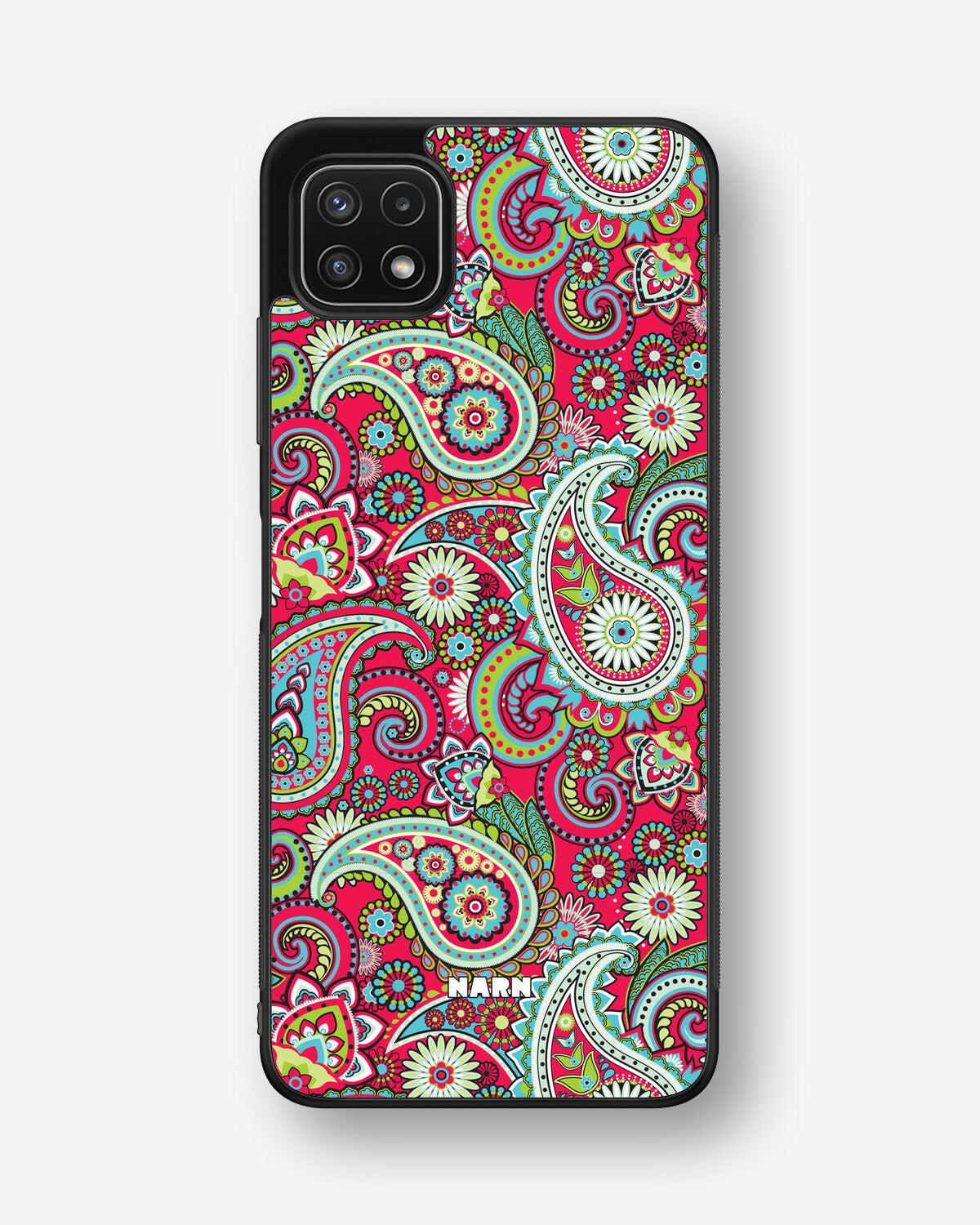 Samsung Galaxy A22 5G Hard Case – Paisley Paradise - View 1