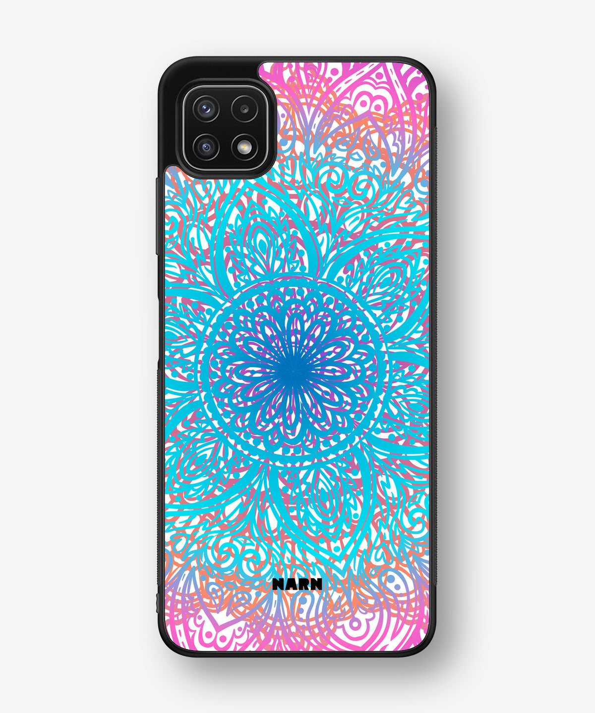 Samsung Galaxy A22 5G Hard Case – Pastel Mandala - View 1