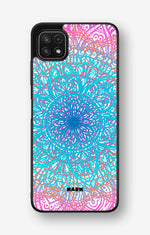 Samsung Galaxy A22 5G Hard Case – Pastel Mandala - View 1