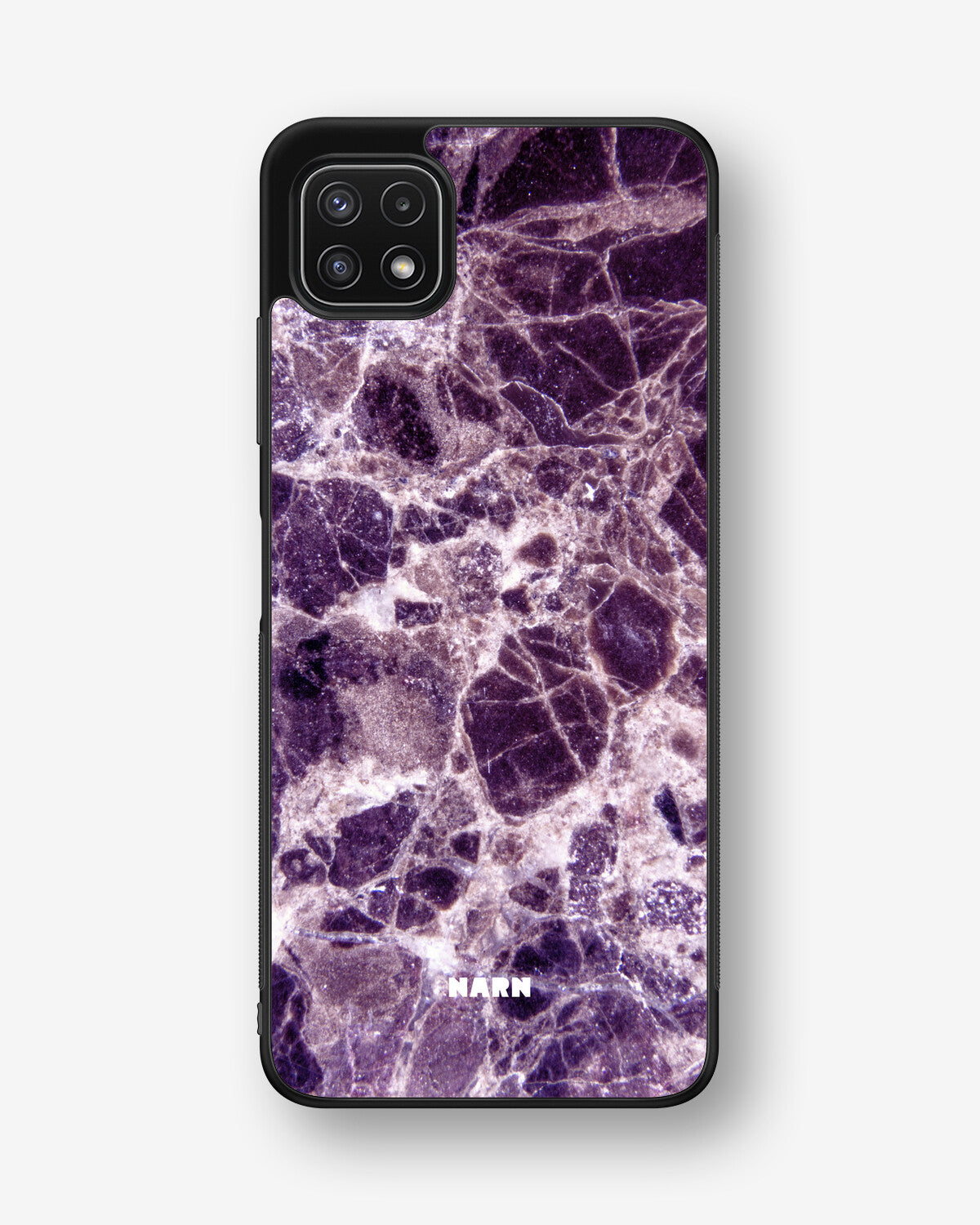 Samsung Galaxy A22 5G Hard Case – Purple Marble - View 1