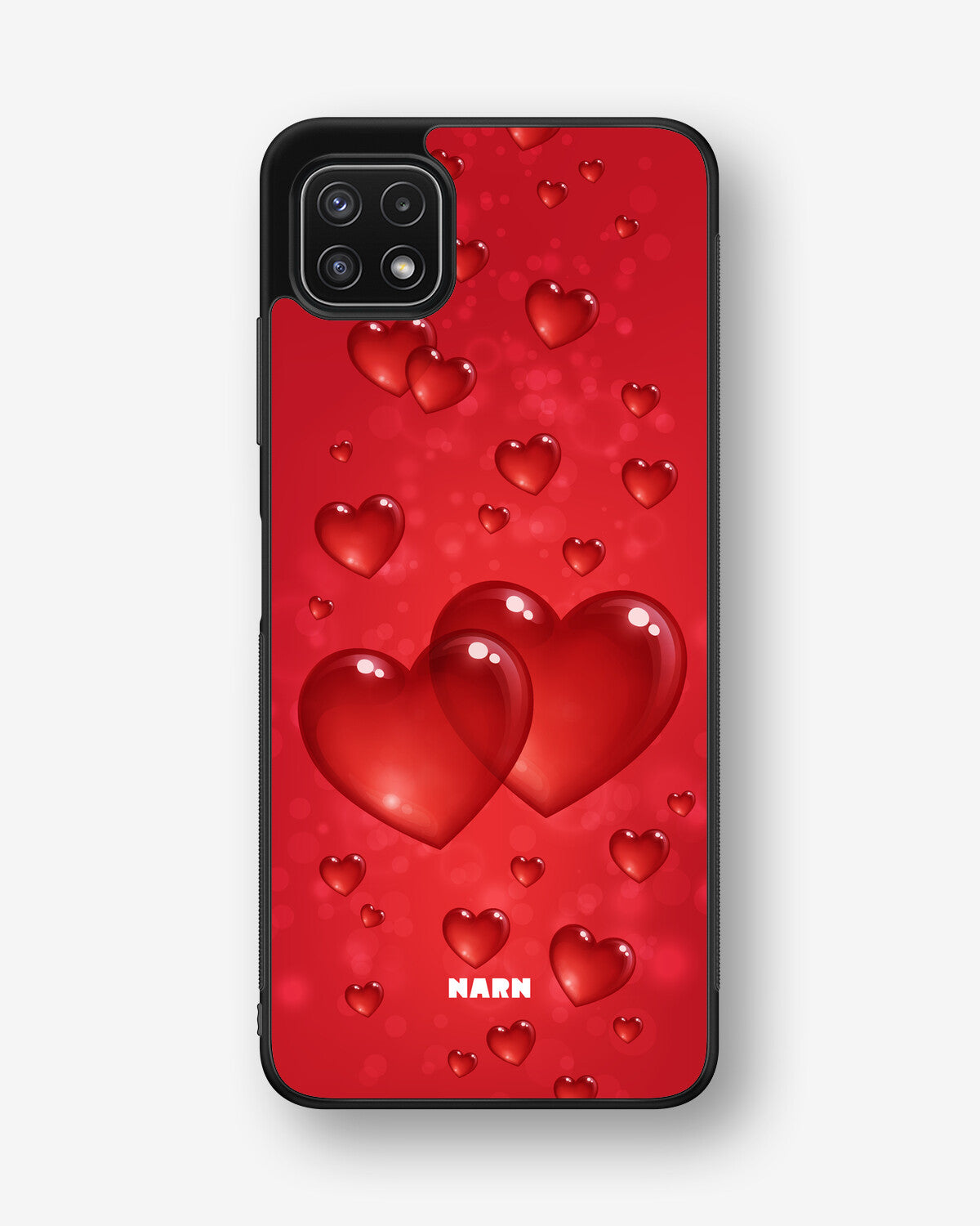 Samsung Galaxy A22 5G Hard Case – Red Romance - View 1