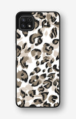 Samsung Galaxy A22 5G Hard Case – Snow Leopard - View 1