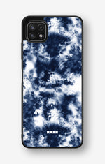 Samsung Galaxy A22 5G Hard Case – Tie Dye Blue - View 1