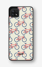 Samsung Galaxy A22 5G Hard Case – Vintage Bicycle - View 1