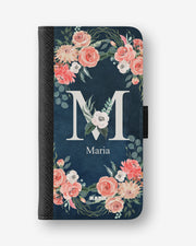 Samsung Galaxy A27 Wallet Case - Custom - Floral - View 1