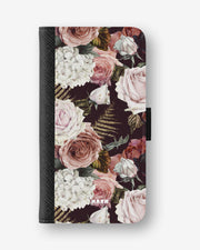 Samsung Galaxy A27 Wallet Case - Midnight Roses - View 1