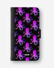 Samsung Galaxy A27 Wallet Case - Octopus Pattern - View 1
