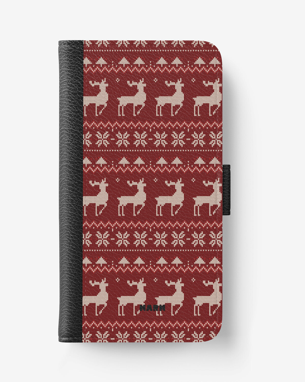 Samsung Galaxy A32 5G Wallet Case - Reindeer Knit - View 1