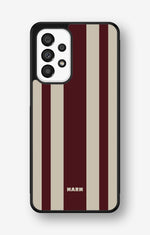 Samsung Galaxy A33 5G Hard Case – Bordeaux Stripe - View 1