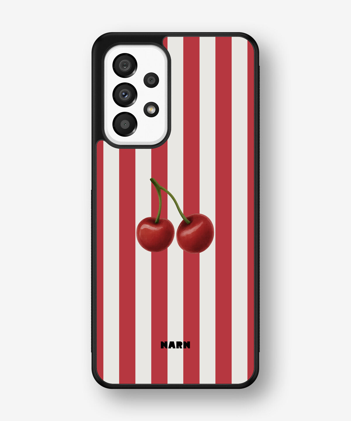 Samsung Galaxy A33 5G Hard Case – Cherry Stripes - View 1