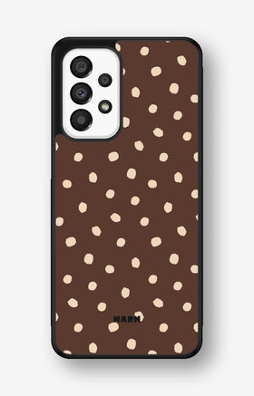 Samsung Galaxy A33 5G Hard Case – Choco Dots - View 1