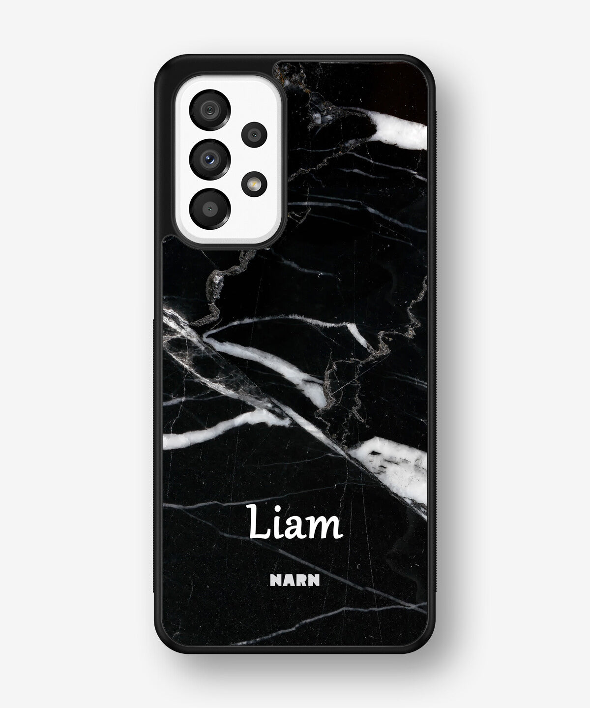 Samsung Galaxy A33 5G Hard Case – Custom - Black Marble - View 1