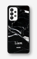 Samsung Galaxy A33 5G Hard Case – Custom - Black Marble - View 1