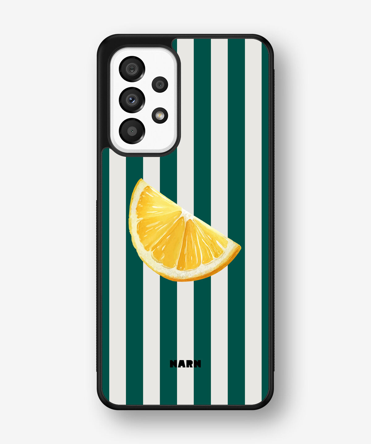 Samsung Galaxy A33 5G Hard Case – Lemon Stripes - View 1