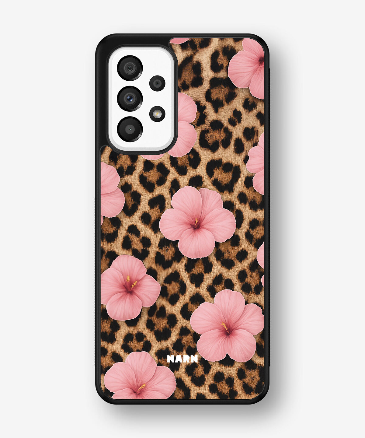 Samsung Galaxy A33 5G Hard Case – Leopard Flower - View 1